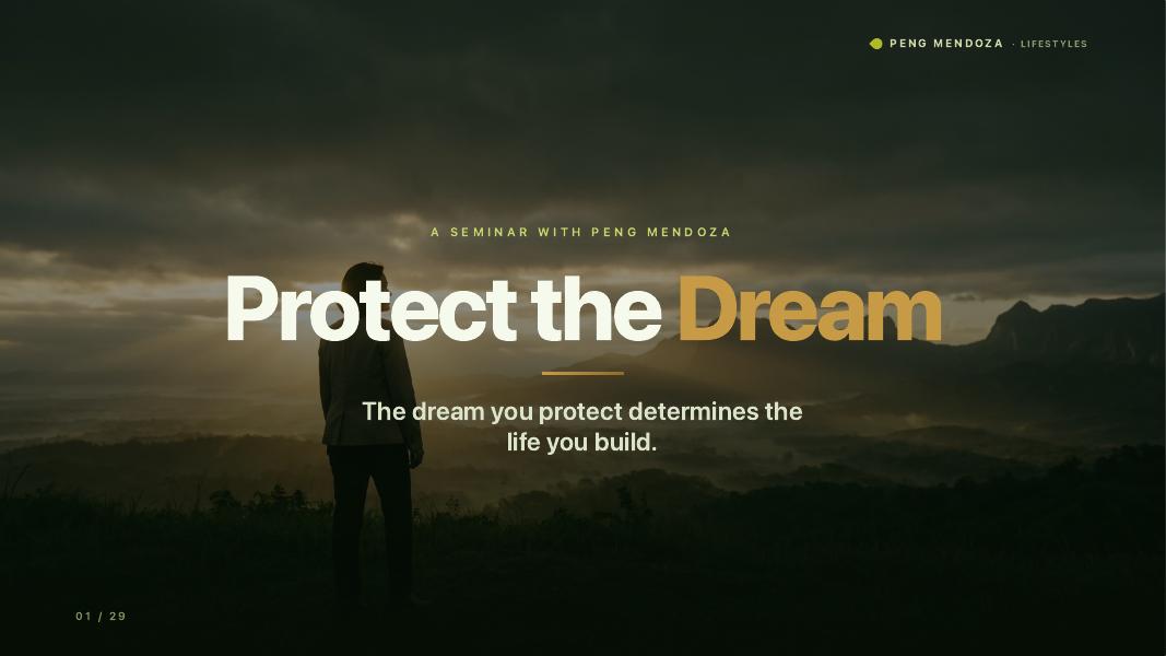 Protect the Dream — PDF